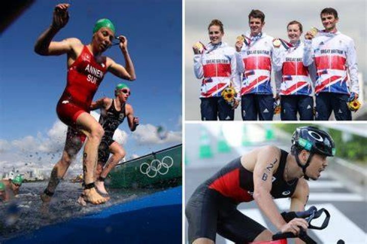 What is triathlon mixed relay, and how is it different from a regular triathlon?