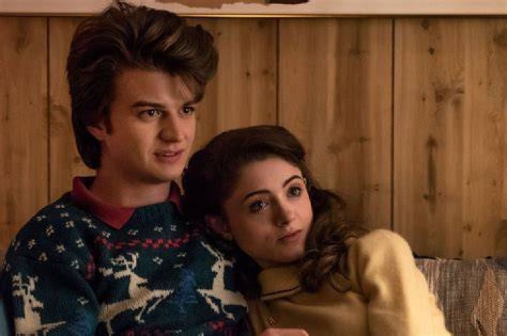 Wheeler with her ex-boyfriend Steve Harrington